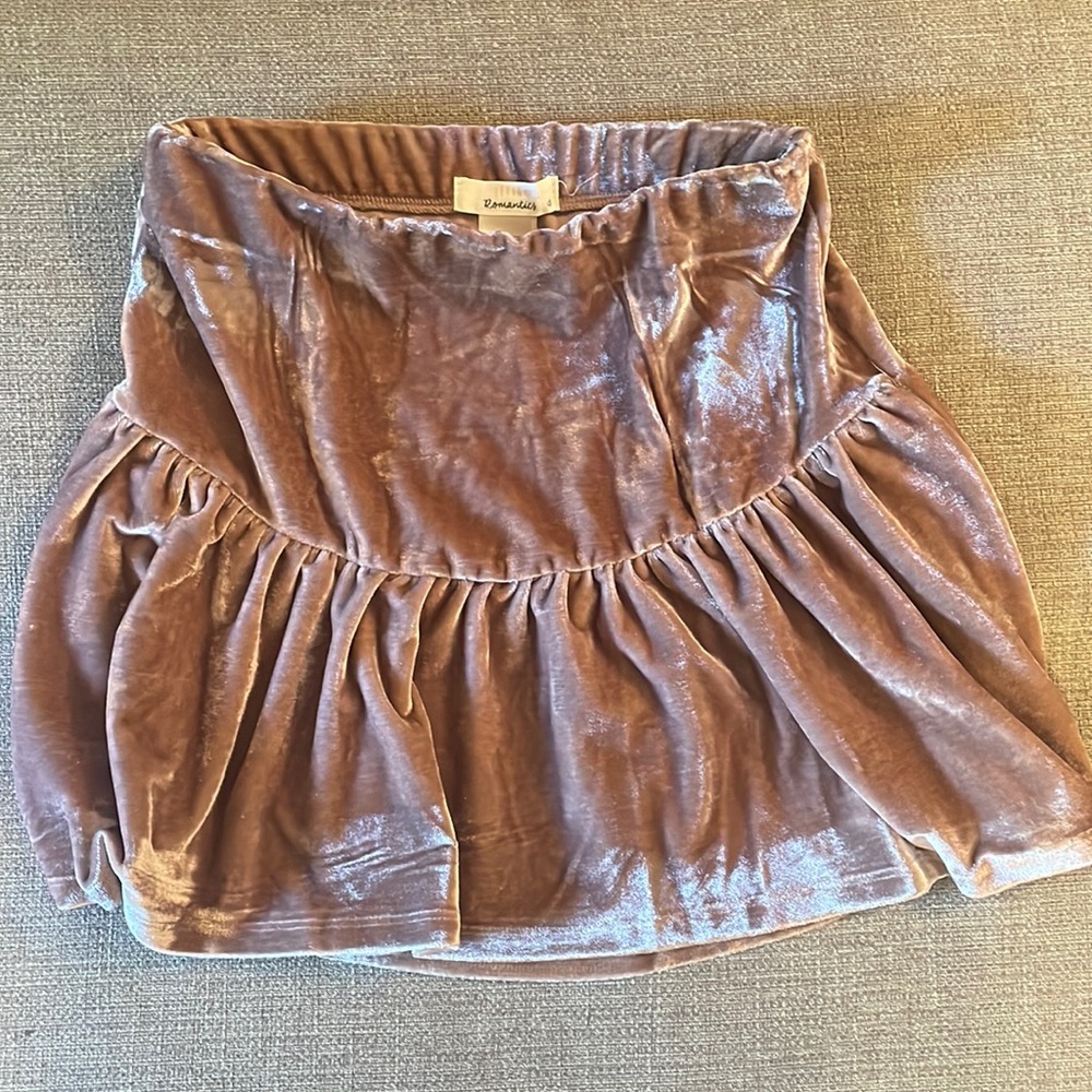 urban romantics velvet skirt